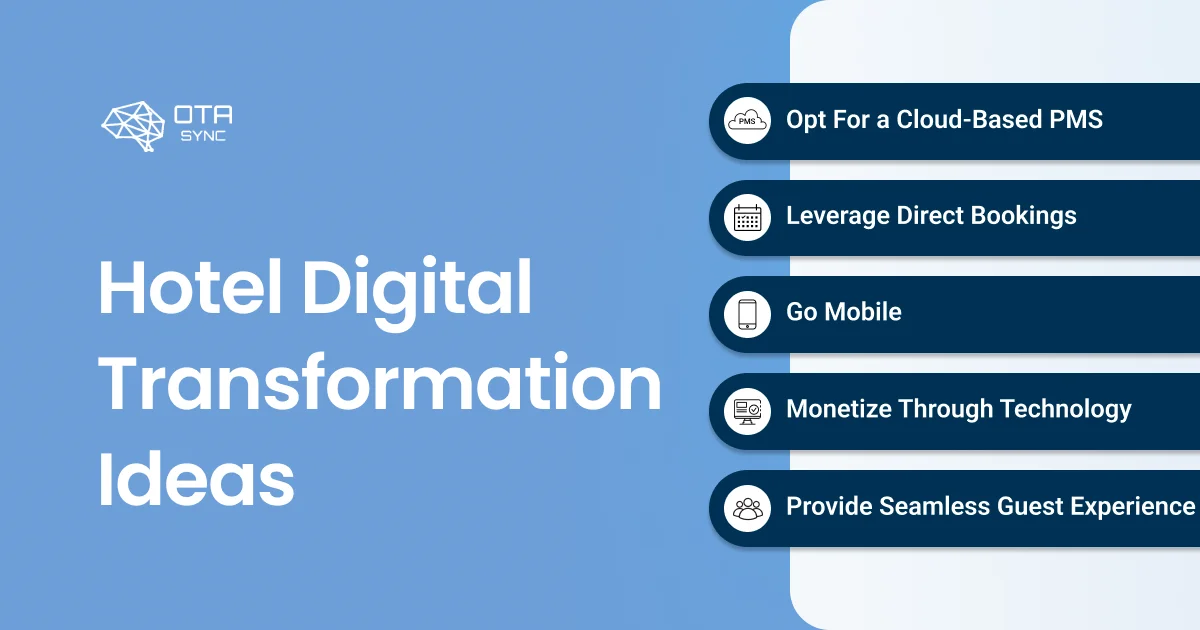 Top Digital Transformation Ideas For Your Hotel