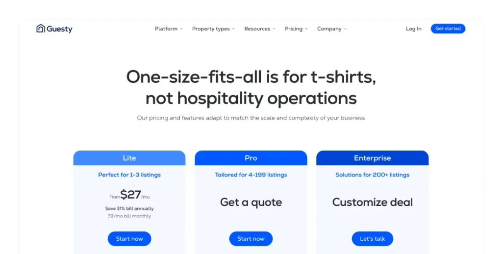 guesty-pricing-page